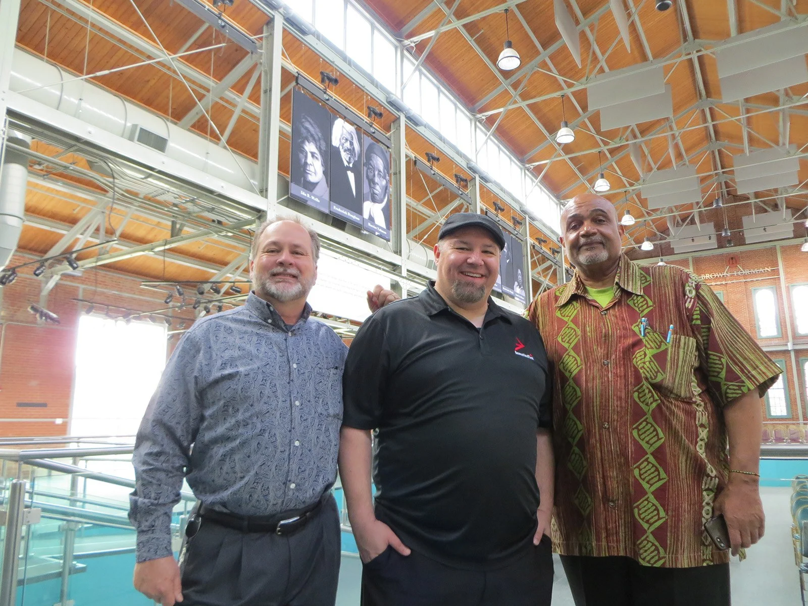 Jim DeGrandis with collaborators at the Kentucky Center for African American Heritage